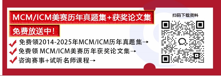 2025MCM/ICM何时公布成绩？评分标准是什么？有哪些奖项？历年获奖论文集放送中！